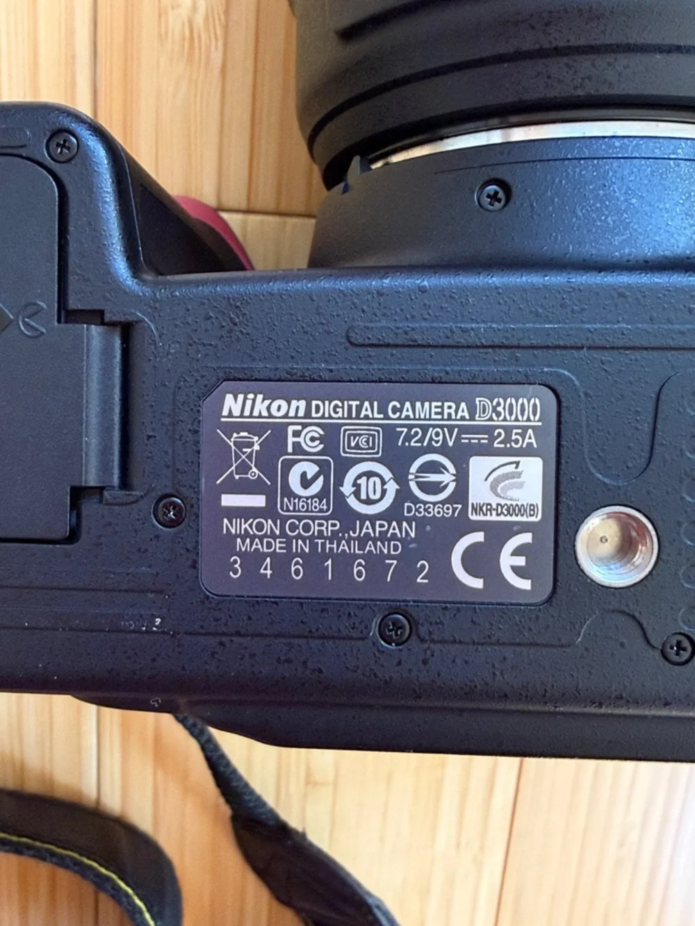 Nikon D3000 digital camera